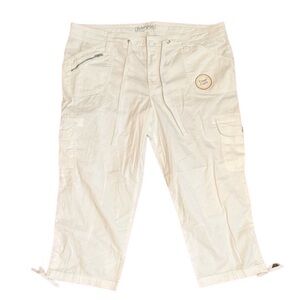 NWOT Faded Glory Light Tan Cargo Capris